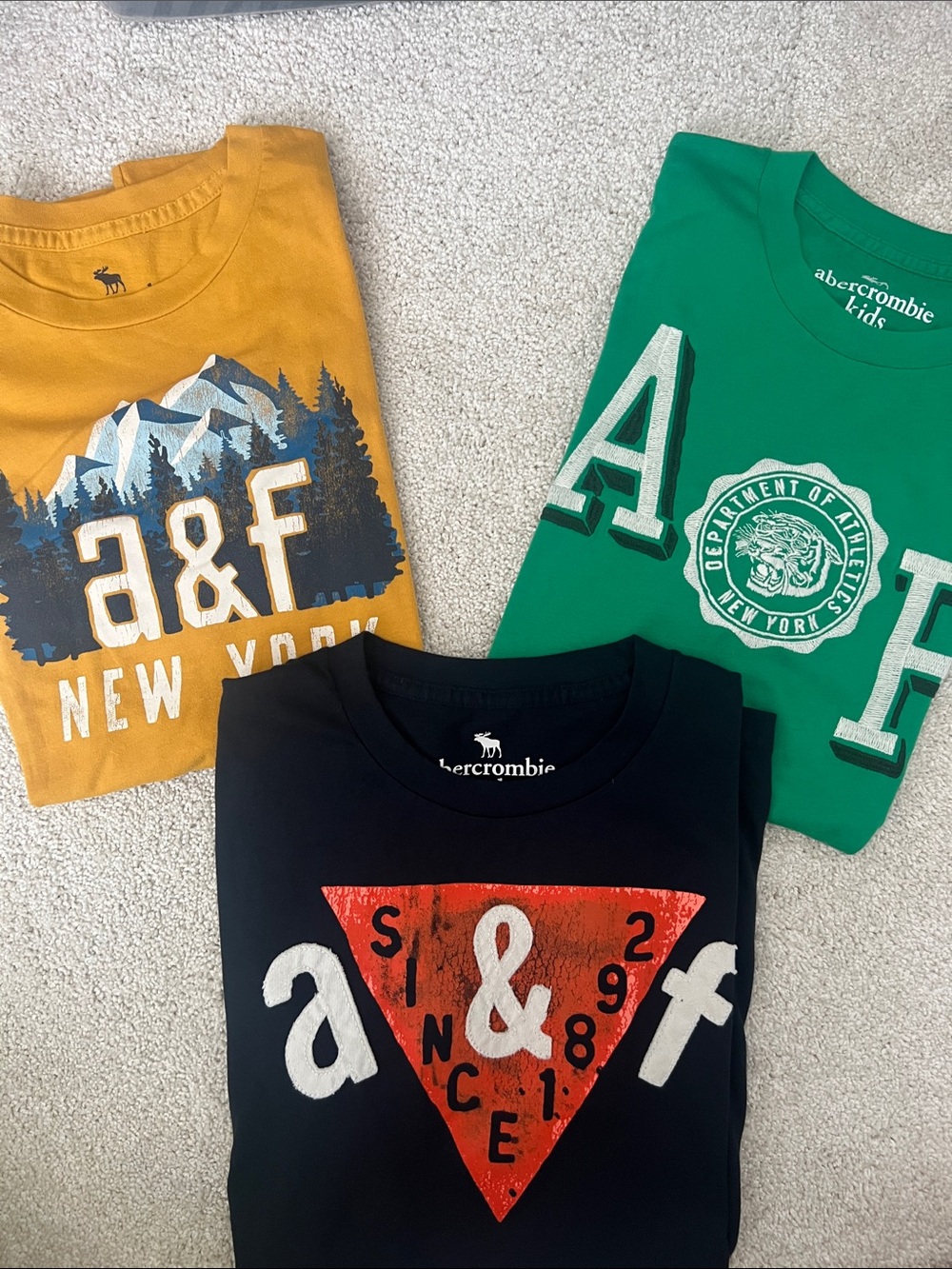 abercrombie kids Graphic Short Sleeve Tee Set